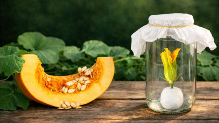 One simple technique to boost your squash size and enhance your garden’s yield…