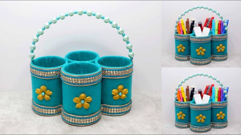 This brilliant hack transforms plastic bottles into stunning home organizers…