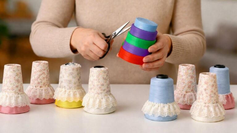 Discover this simple recycling trick that transforms plastic caps into charming dolls…
