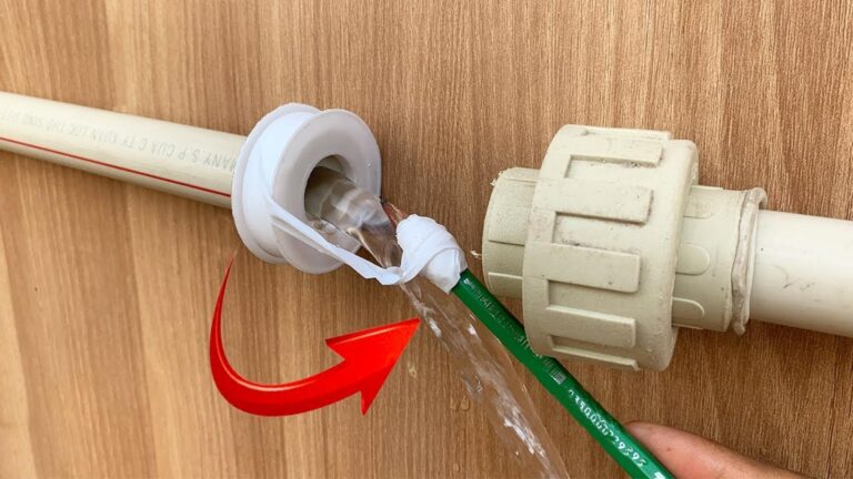 This simple technique can save your home from water damage in an urgent pipe disaster…