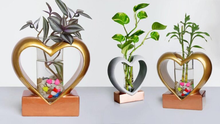 This simple project transforms ordinary cement into stunning indoor planters…