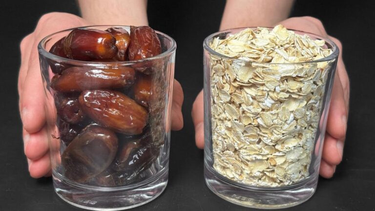 This simple dessert transforms oats and dates into a guilt-free treat in minutes…