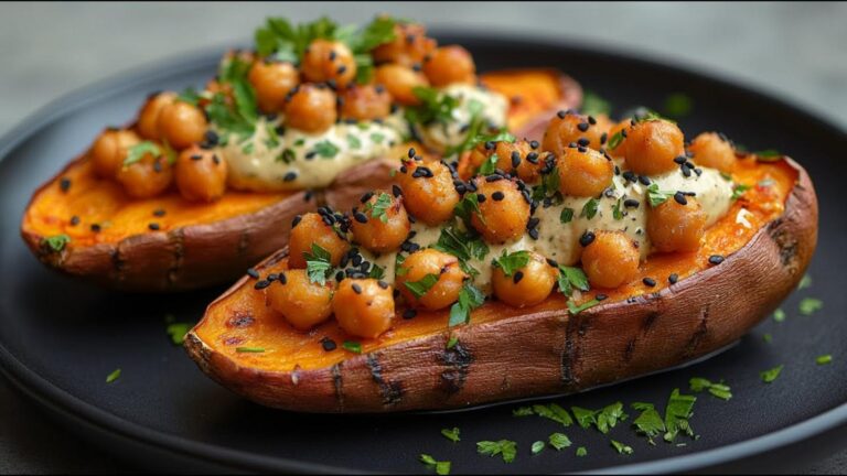 This simple recipe transforms bland sweet potatoes into a vibrant, delicious dish…