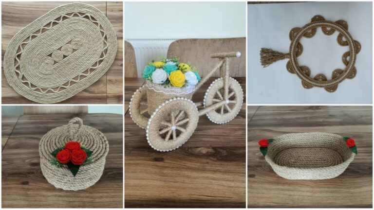 This simple trick transforms jute twine into stunning home decor… discover the magic!