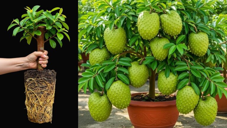 This simple method transforms your backyard into a bountiful soursop paradise…