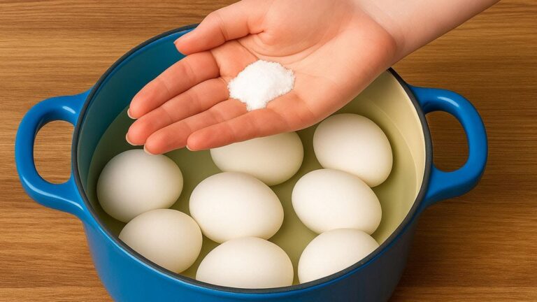 This simple gesture makes peeling hard-boiled eggs so effortless you’ll smile…