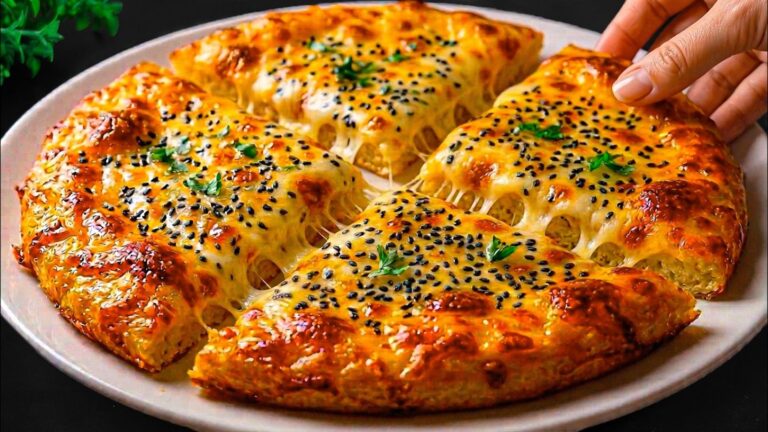 This simple recipe turns oats and yogurt into a pizza-like delight…