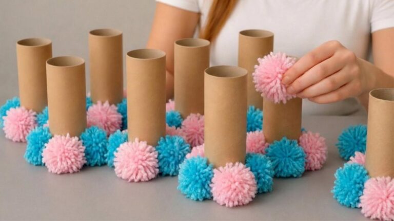 This simple method transforms toilet paper rolls into adorable dolls… you’ll want to try it!