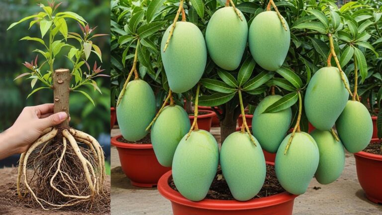 This simple method can transform your kitchen scraps into thriving mango plants…