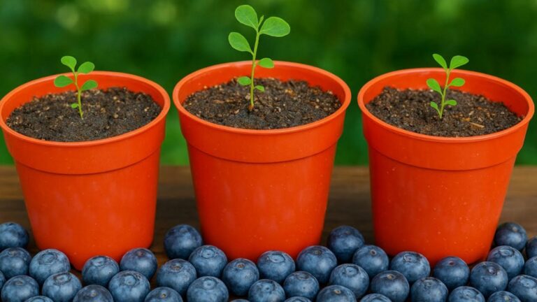 An old trick to transform your blueberry plants for a bountiful harvest…