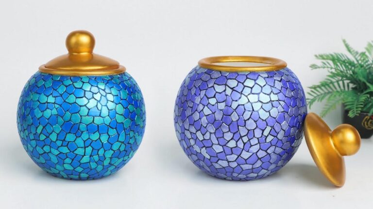 This simple trick transforms balloons into stunning cement pots… see how!