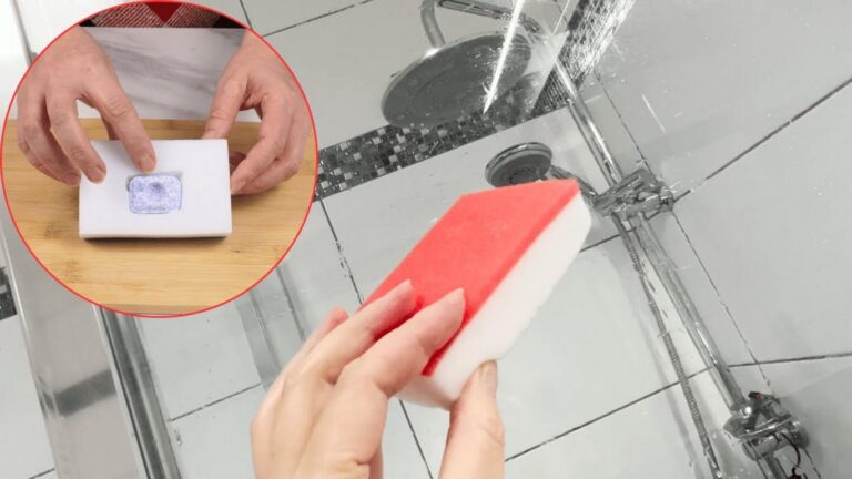 This simple trick leaves your shower spotless for weeks… Say goodbye to hard water stains!