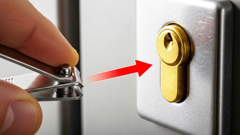 Unlock Your Door in 5 Minutes: The Nail Clipper Hack You Need to Know!