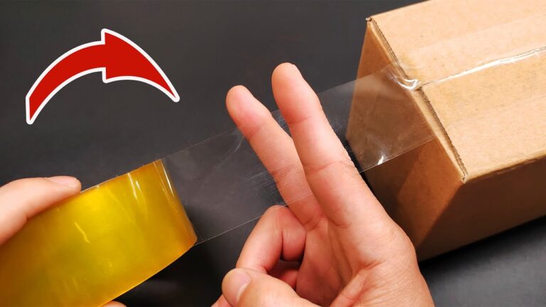 Cut Tape Like a Pro: 2-Finger Trick You Need to Try Today!