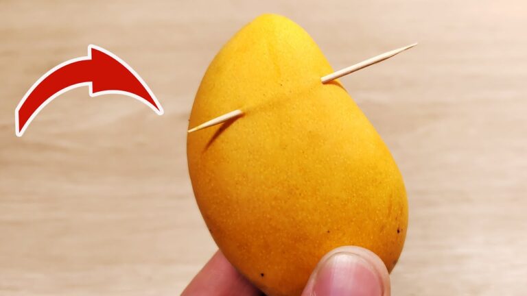 1 Smart Toothpick Trick to Solve Your Mango Problems Instantly!