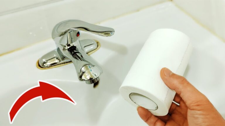 30 Genius Ways to Use Toilet Paper in the Sink You Never Knew About!