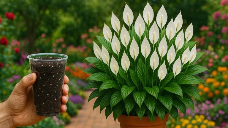 Transform Any Plant with Just 1 Glass of Flowers – Discover How Now!