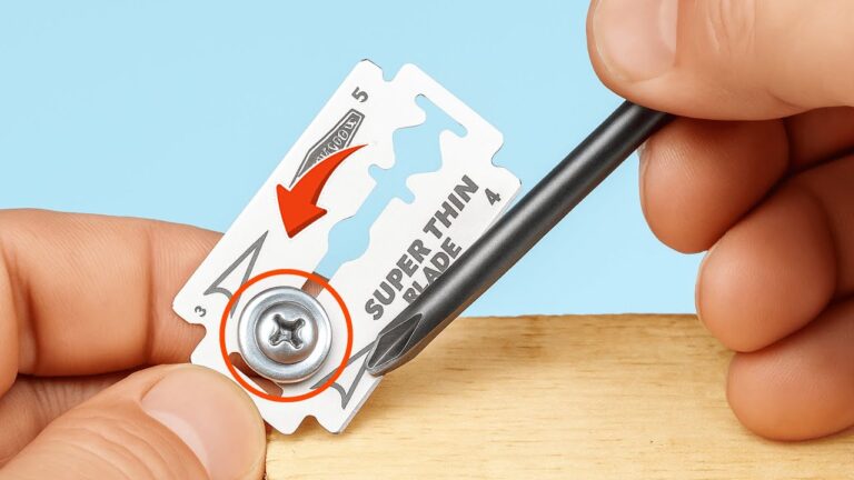 5 Simple Hacks to Brew Amazing Coffee with Just Screws & Razor Blades