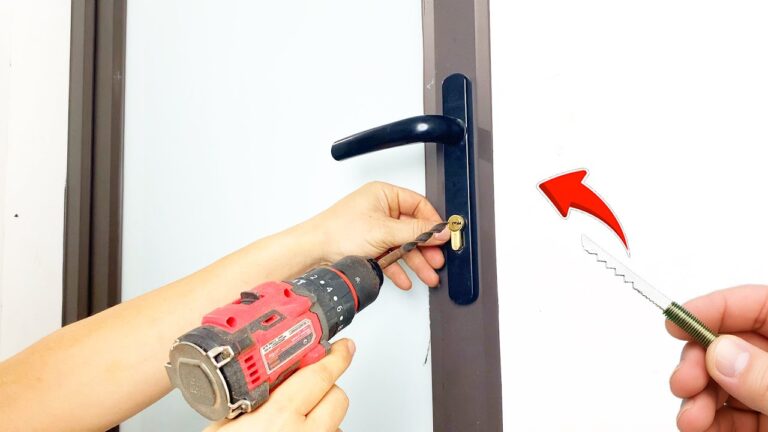 Unlock Doors in 3 Easy Steps Using Just a Screw—No Key Required!