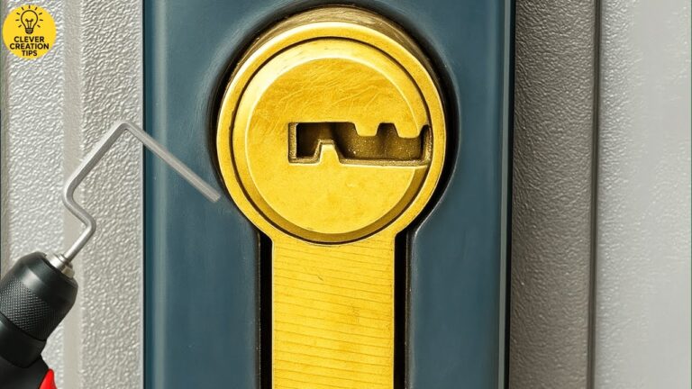 Unlock Doors in Seconds: 5 Simple Steps with an L-Shaped Metal Bar
