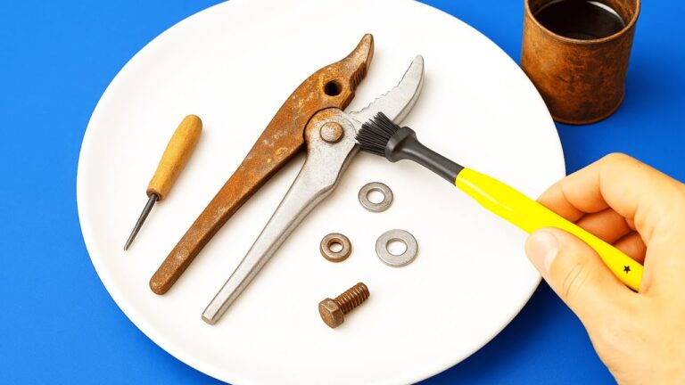 5-Minute Home Rust Removal Tips to Revive Old Pliers Effortlessly