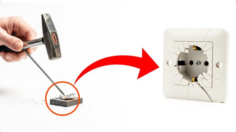 Repair a Cracked Outlet with This 1 Simple Trick Using Welding Rod Powder!