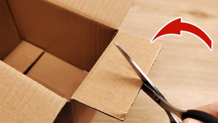 Transform Your Cardboard! 5 Easy Cuts to Double Its Size Instantly