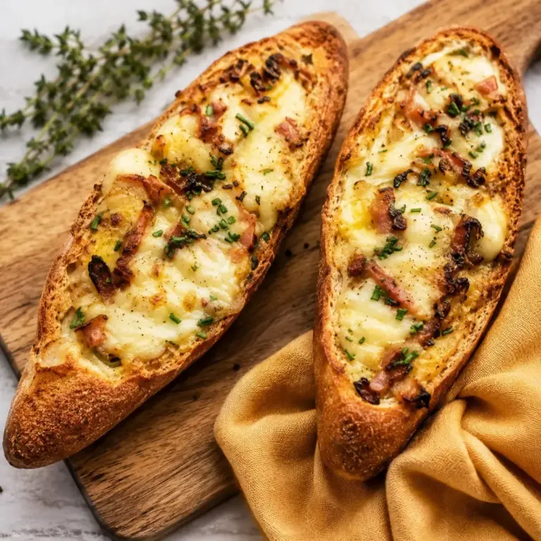 Cheesy Raclette Baguettes: Crispy, Melty, and Irresistibly Delicious