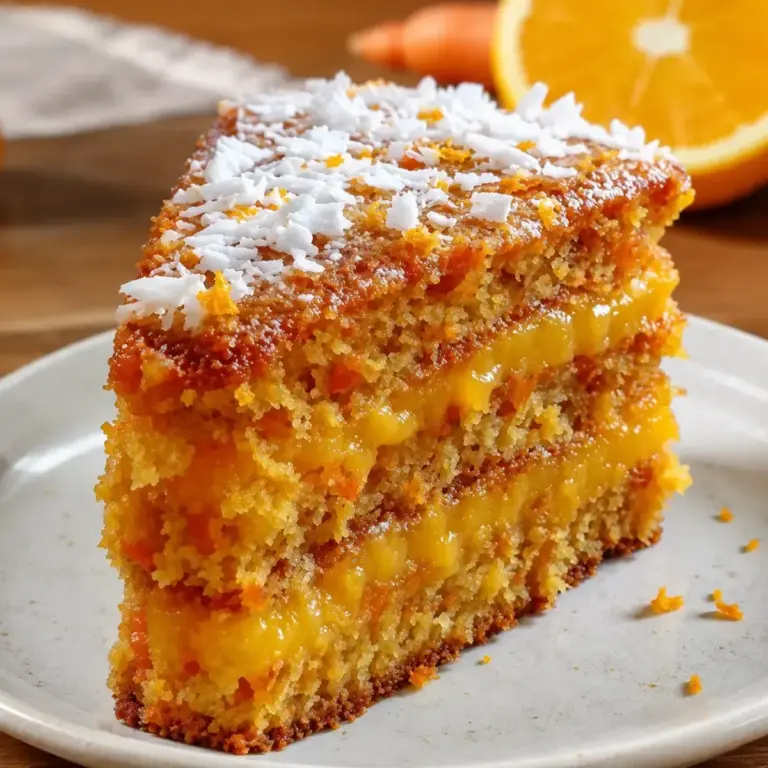 Flourless Sugar-Free Carrot Orange Cake: A Delicious Healthy Twist
