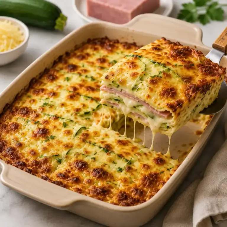 Ham and Zucchini Gratin with Creamy Béchamel: A Delicious Recipe Here’s How to Make It