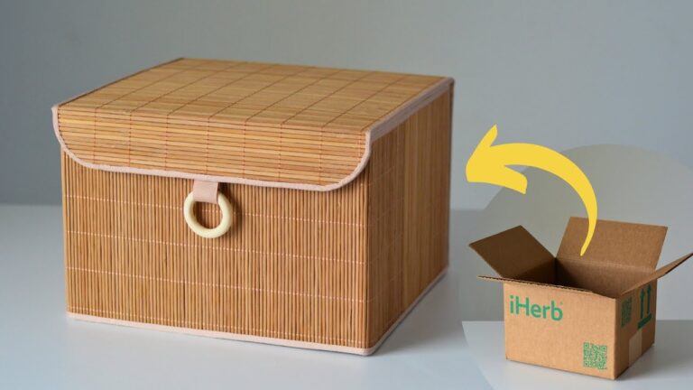 Transform 1 Cardboard Box into 5 Stunning Storage Baskets with Lids!