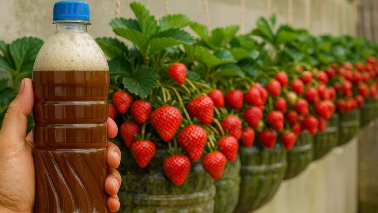 Boost Your Plants: 1 Cup to Grow Strawberries All Year Round!