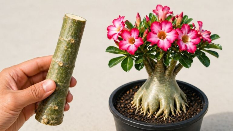 5 Simple Steps to Propagate Any Desert Rose Cutting Successfully
