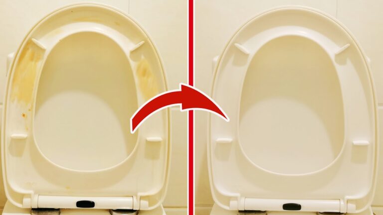 3 Minutes to Whiter Toilet Seats with This Simple Tip for a Fresh Clean Feel!