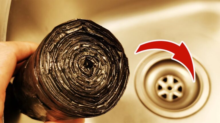 Stop Drain Odors: 5 Genius Tips to Use Trash Bags in Your Sink!