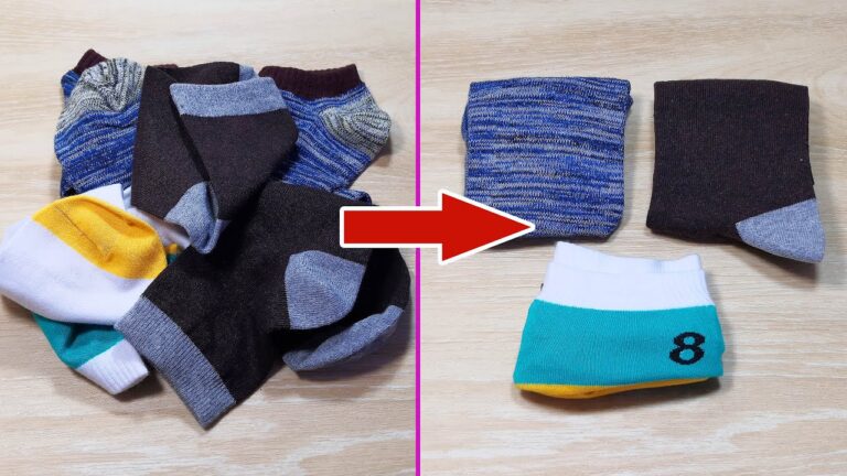 Say Goodbye to Lost Socks: 3 Easy Folding Hacks for Perfect Storage