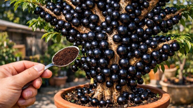 1 Spoon to Make Your Jabuticaba Tree Bear Fruit All Year! Discover the Secrets Now!