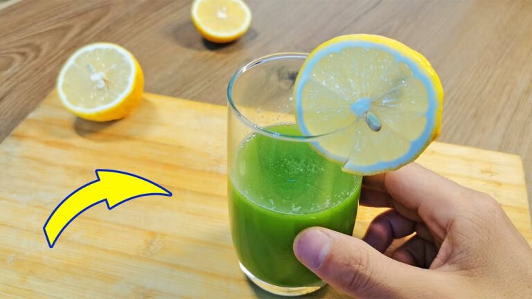 2 Ingredients, 3 Minutes: This Green Juice Fights Cancer, Hypertension, and Obesity!