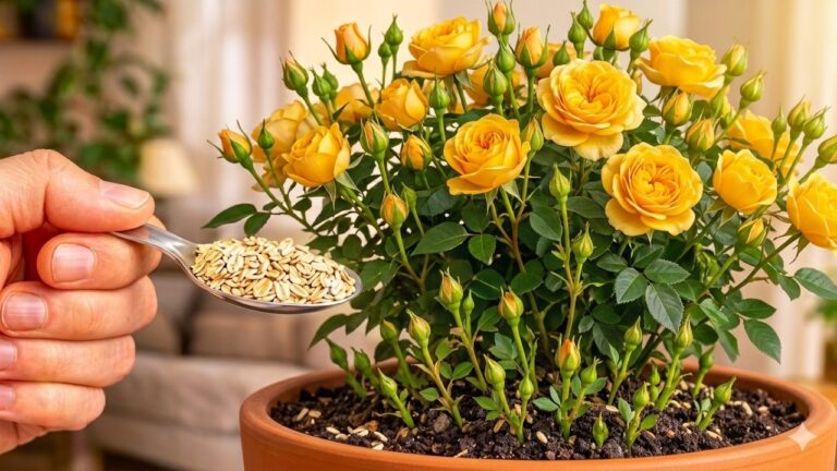 Unlock 1 Spoonful for Explosive Rose Blooms & Nonstop New Shoots! 🌹