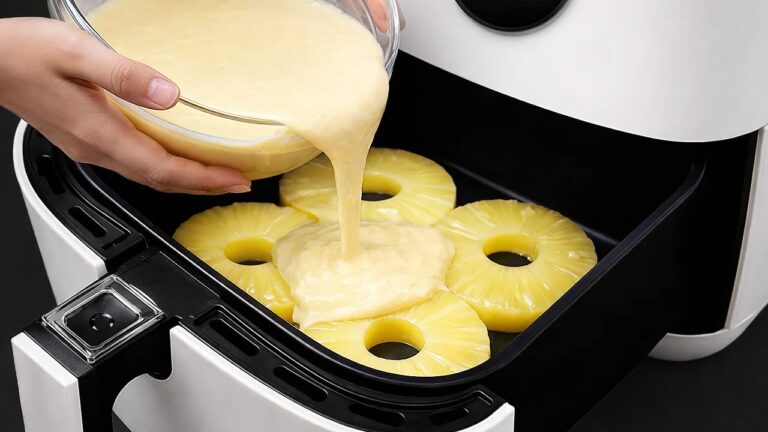 7 Easy Airfryer Cake Recipes: Delicious Pineapple Dessert Without an Oven!
