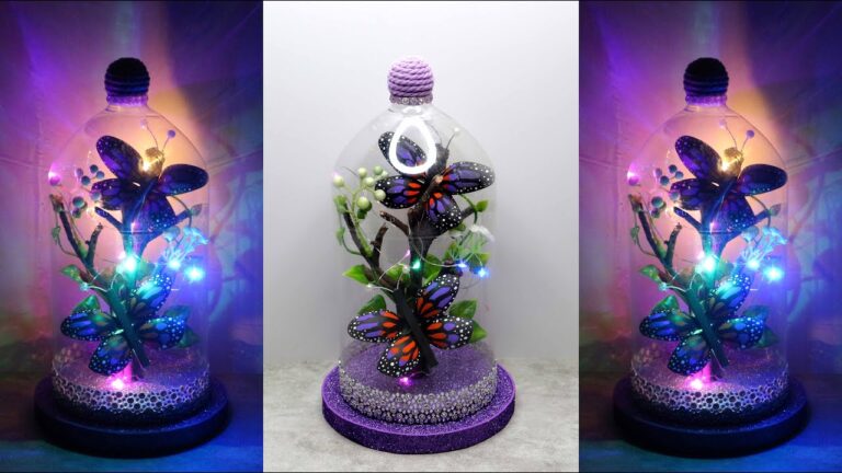 Transform 5 Plastic Bottles into an Enchanted Rose for Stunning Home Decor!
