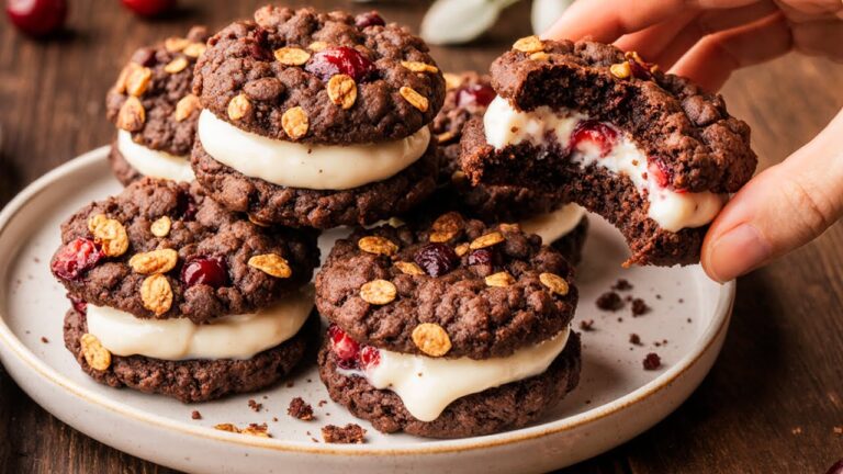 5-Minute Sugar-Free Oat Cherry Cookies That Make Weight Loss Easy!