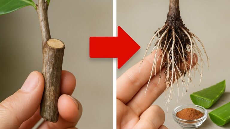 1 Trick to Root Any Plant Branch Instantly! Discover How Today!