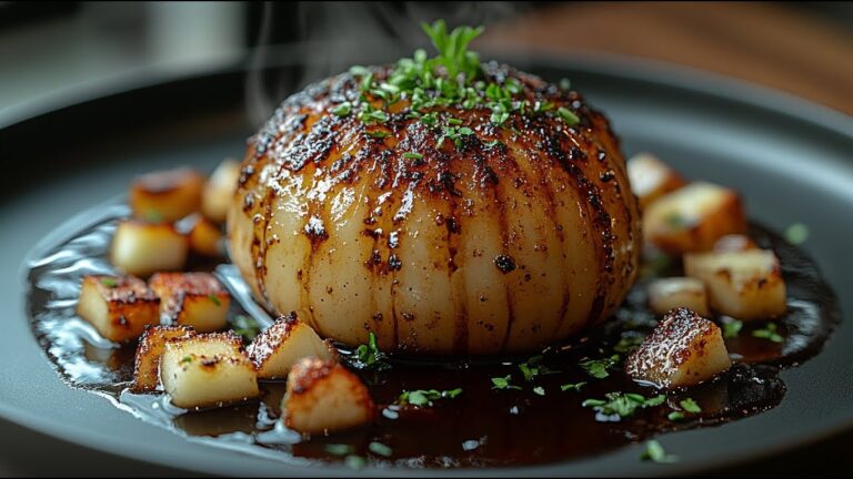 10 Reasons to Try Oven-Baked Kohlrabi for a Fine-Dining Vegan Experience