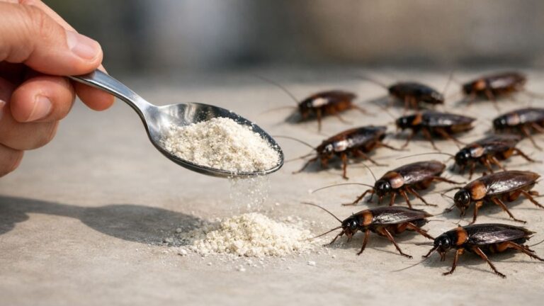 Eliminate 10 Cockroaches Instantly with This Free Homemade Mixture!