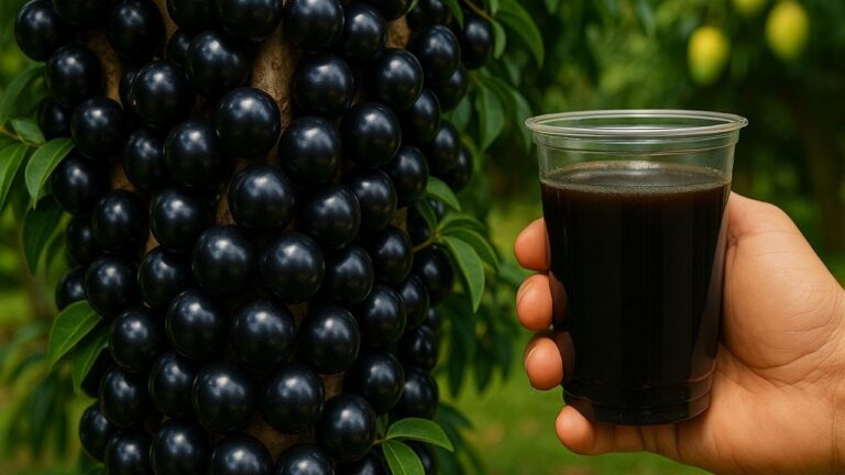 1 Glass Makes Any Plant Overflow with Year-Round Jabuticaba Fruits!