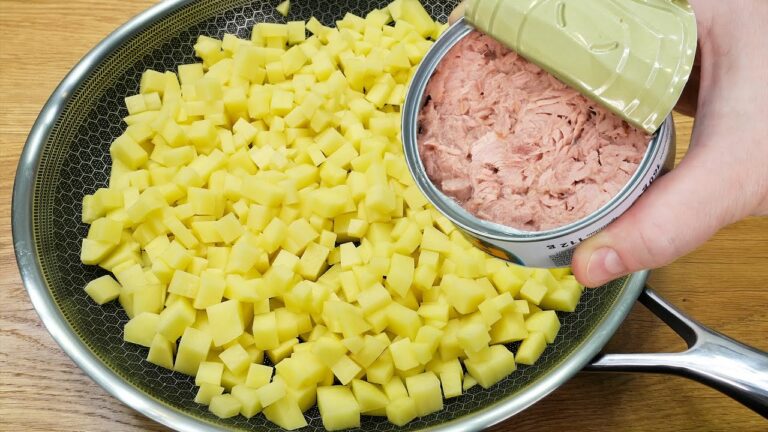 5 Delicious Ways to Cook Potatoes with Canned Tuna Every Day!