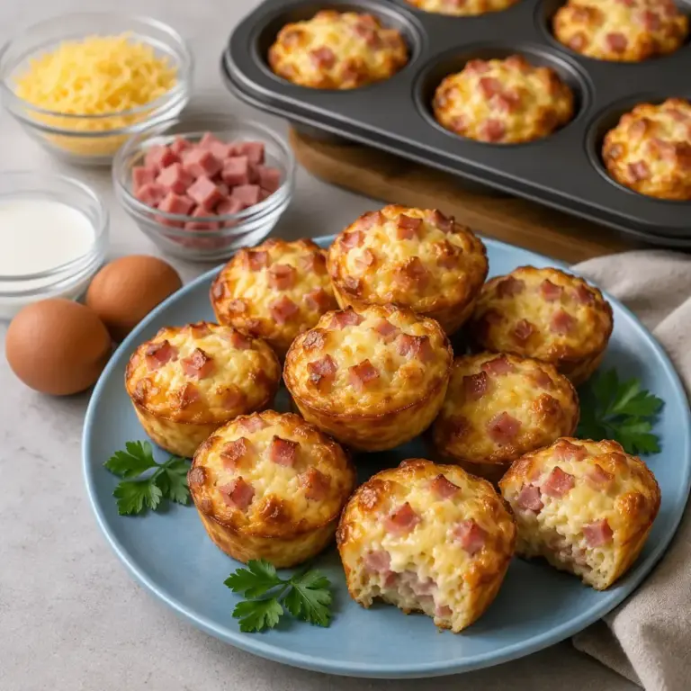 Ham and Cheese Mini Quiches: The Ultimate Crowd-Pleasing Snack